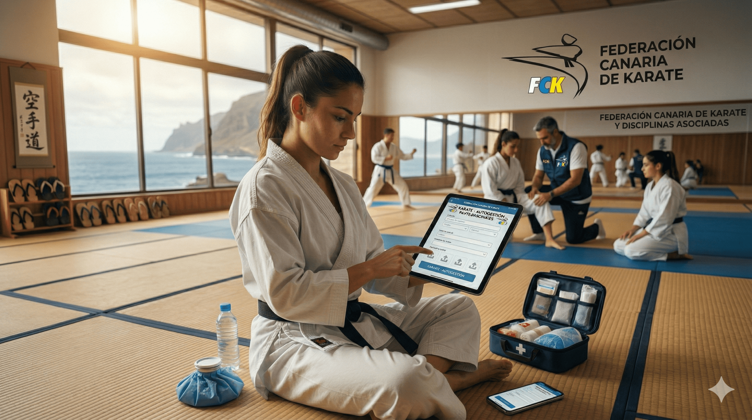 La Federación Canaria de Karate digitaliza la gestión de lesiones con una nueva plataforma de autogestión